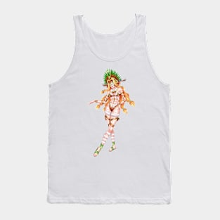 Christmas Quetzalcoatl Tecnica Mask 2 Tank Top